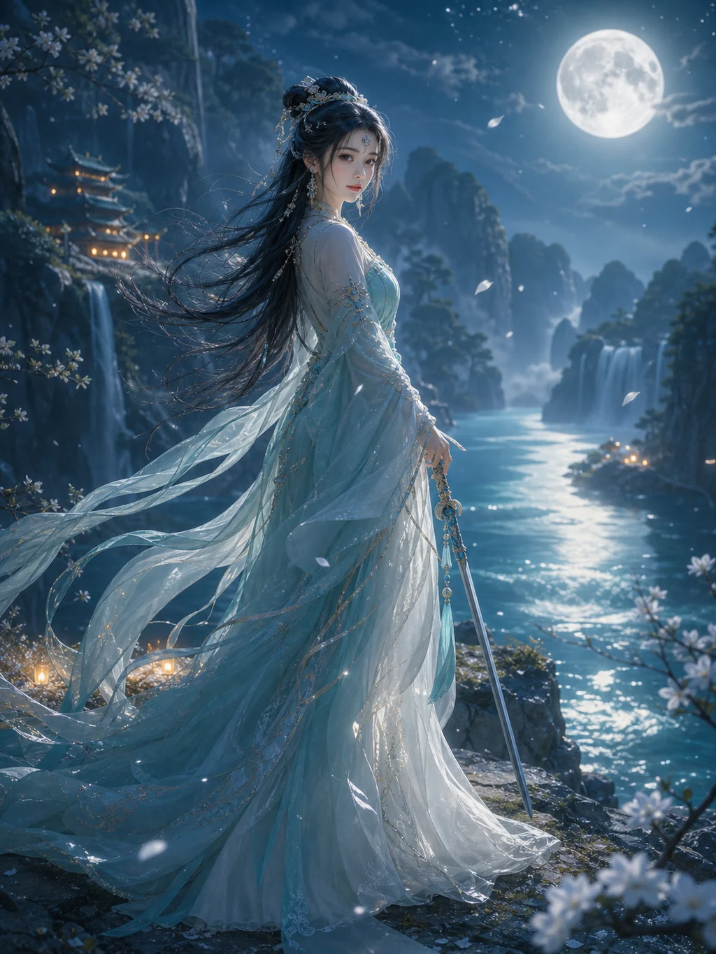 Eastern fantasy portrait